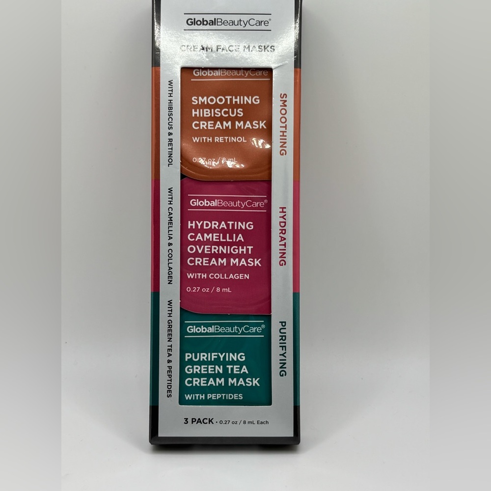 ✨5/$25✨ Global Beauty Care Skincare Mask 3 Piece Set